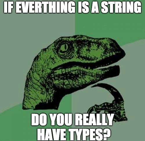 Everything is a String meme